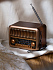 Bluetooth-колонка с радио Beatnik, коричневая - Фото 9