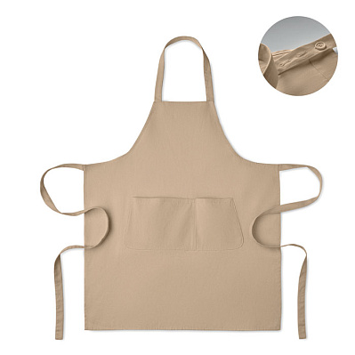 Organic cotton apron 240 gr/m² (Bеревка)