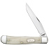 Нож перочинный ZIPPO Smooth Natural Bone Trapper, 105 мм, цвет слоновой кости - Фото 1
