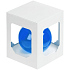 Елочный шар Gala Night в коробке, синий, 6 см - Фото 4