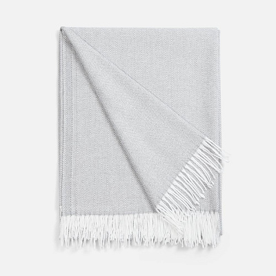 Плед «Гирвас», светло-серый (Серый)