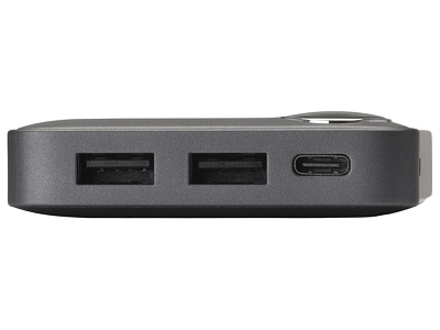 Внешний аккумулятор Mild, металлик soft-touch, 10 000 mAh