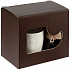 Коробка с окном Gifthouse, коричневая - Фото 4