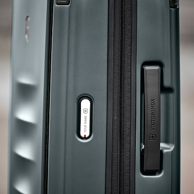 Чемодан VICTORINOX Spectra™ 3.0 Global Carry-On, темно-зеленый, поликарбонат Sorplas™, 40x20x55 см, 39 л