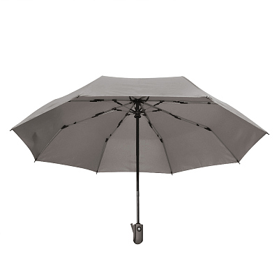 Автоматический противоштормовой зонт Dakota, тёмно-серый