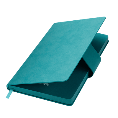 Ежедневник Риц (Ritz) недатированный, бирюзовый, твердая обложка