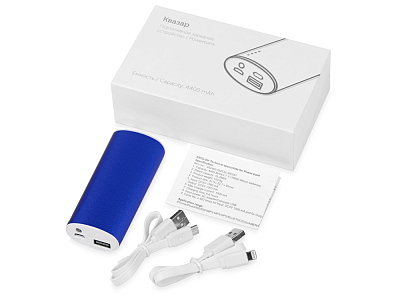Внешний аккумулятор Квазар, 4400 mAh