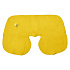 Подушка ROAD  надувная дорожная в футляре; желтый; 43,5х27,5 см; твил; шелкография - Фото 3