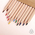 Набор цветных карандашей KINDERLINE middlel,12 цветов, дерево, картон - Фото 3