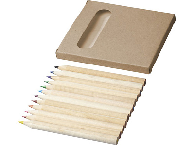 Набор карандашей для раскрашивания Artemaa с 12 предметами (Натуральный)