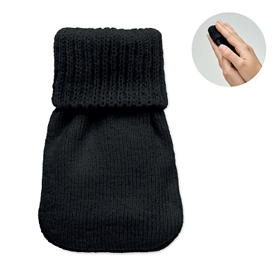 Hand warmer knitted polyester (Чёрный)