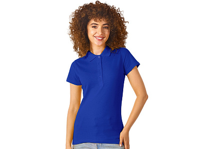 Рубашка поло First 2.0 женская (Синий классический)