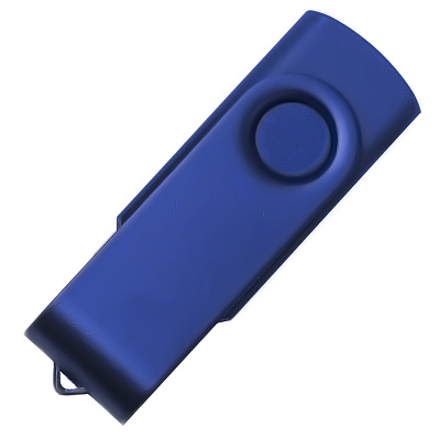 USB flash-карта DOT (16Гб) , 5,8х2х1,1см, пластик, металл (Синий)