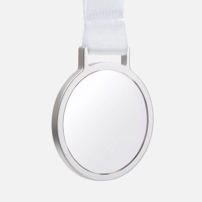 Медаль Glassica, серебристая (Серебристый)