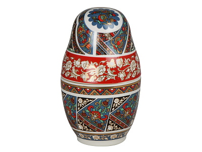 Подарочный набор Матрешка: штоф, платок