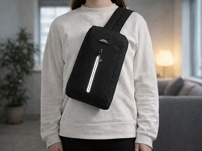 Сумка-слинг Nomad на одно плечо из водостойкого переработанного пластика