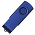 USB flash-карта DOT (16Гб), синий, 5,8х2х1,1см, пластик, металл - Фото 1