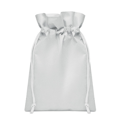 Small gift bag in RPET (Белый)