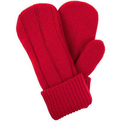 Варежки Knit Beat, красные