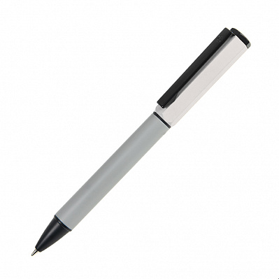 Ручка шариковая BRO (Белый, серый)