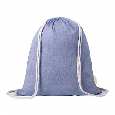 Рюкзак KONIM  из переработанного хлопока (Синий)