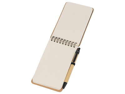 Блокнот Masai с шариковой ручкой