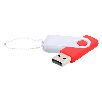 Флешка Designer To Go 2.0 USB 16Gb  (Красный/белый)