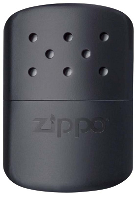 Каталитическая грелка ZIPPO, алюминий с покрытием Black, чёрная, матовая, на 12 ч, 66x13x99 мм (Черный)