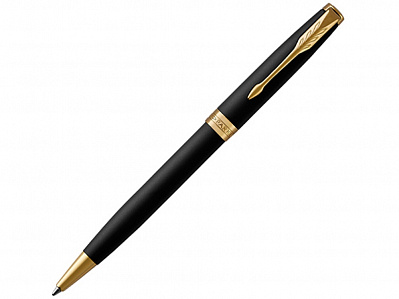 Ручка шариковая Parker Sonnet Core Matte Black GT (Черный матовый/золотистый)