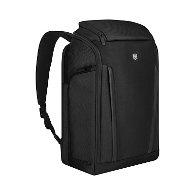 Рюкзак VICTORINOX Altmont Professional Fliptop Laptop Backpack 15'', чёрный, полиэфирная ткань, 33x26x49 см, 26 л