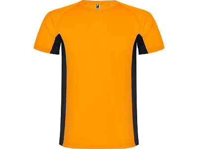 Спортивная футболка Shanghai мужская (Неоновый оранжевый/черный)