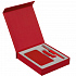 Коробка Latern для аккумулятора 5000 мАч, флешки и ручки, красная - Фото 3