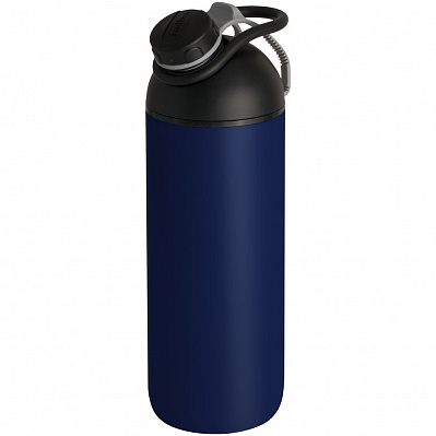 Бутылка для воды fixFlask, синяя (Синий)