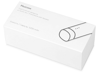 Внешний аккумулятор Мьюзик, 5200 mAh