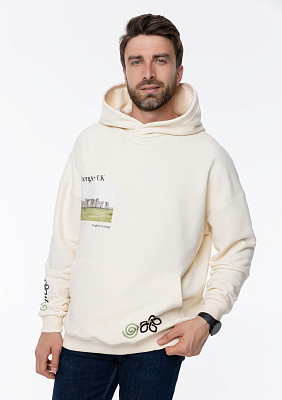 Худи унисекс STAN оверсайз футер без начёса 350, 66