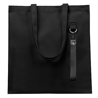 Сумка для покупок LUMISSA 325 г/м² с ремувкой, чёрный/чёрный