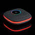 Bluetooth колонка с беспроводной зарядкой и подсветкой Terrafonic, серая - Фото 11