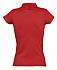 Рубашка поло женская Prescott Women 170, красная - Фото 2