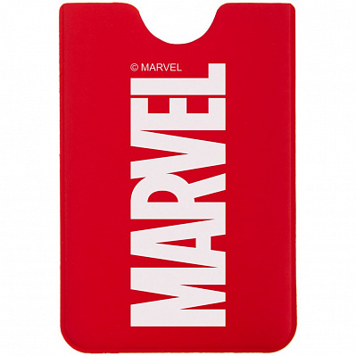Чехол для карточки Marvel  (Красный)