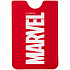 Чехол для карточки Marvel, красный - Фото 1