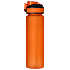 Бутылка для воды Flip, оранжевая - Фото 2