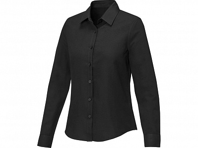 Рубашка Pollux женская с длинным рукавом (Черный)