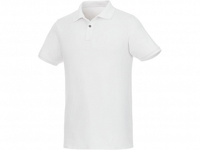 Рубашка поло Beryl из переработанных органических материалов, мужская (Белый)