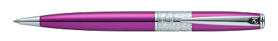 Ручка шариковая Pierre Cardin BARON. Цвет - розовый металлик. Упаковка В. (Розовый)
