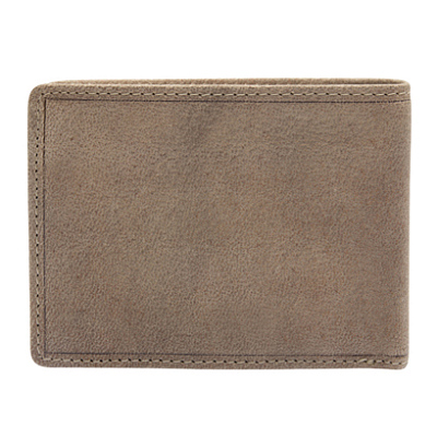 Бумажник KLONDIKE «Tony», натуральная кожа в коричневом цвете, 12 х 9 см