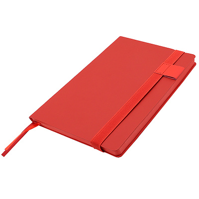 Ежедневник A5 недатированный La Squadra в мягком переплёте  (Красный)