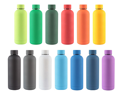 Вакуумная термобутылка ODIN, soft-touch, 550 мл