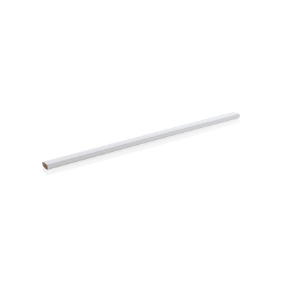 Деревянный карандаш, 25 см (Белый;)