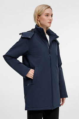 Куртка-парка унисекс Sfera, темно-синяя