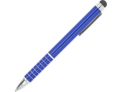 Ручка-стилус металлическая шариковая CANAIMA (Королевский синий)